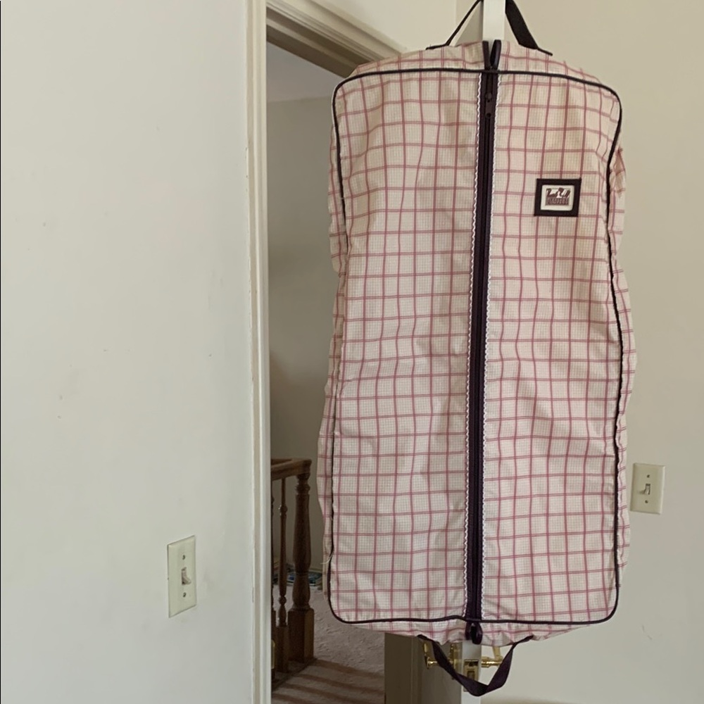 Plaid Kids Garment Bag